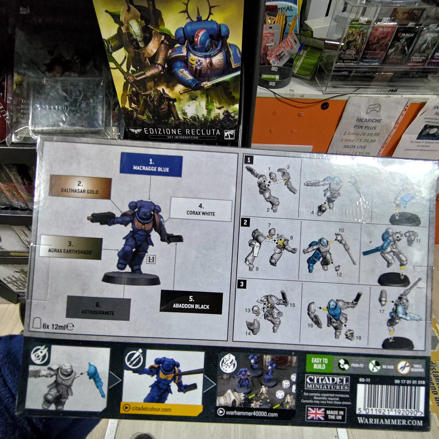 Assault intercessors Paint Set Warhammer