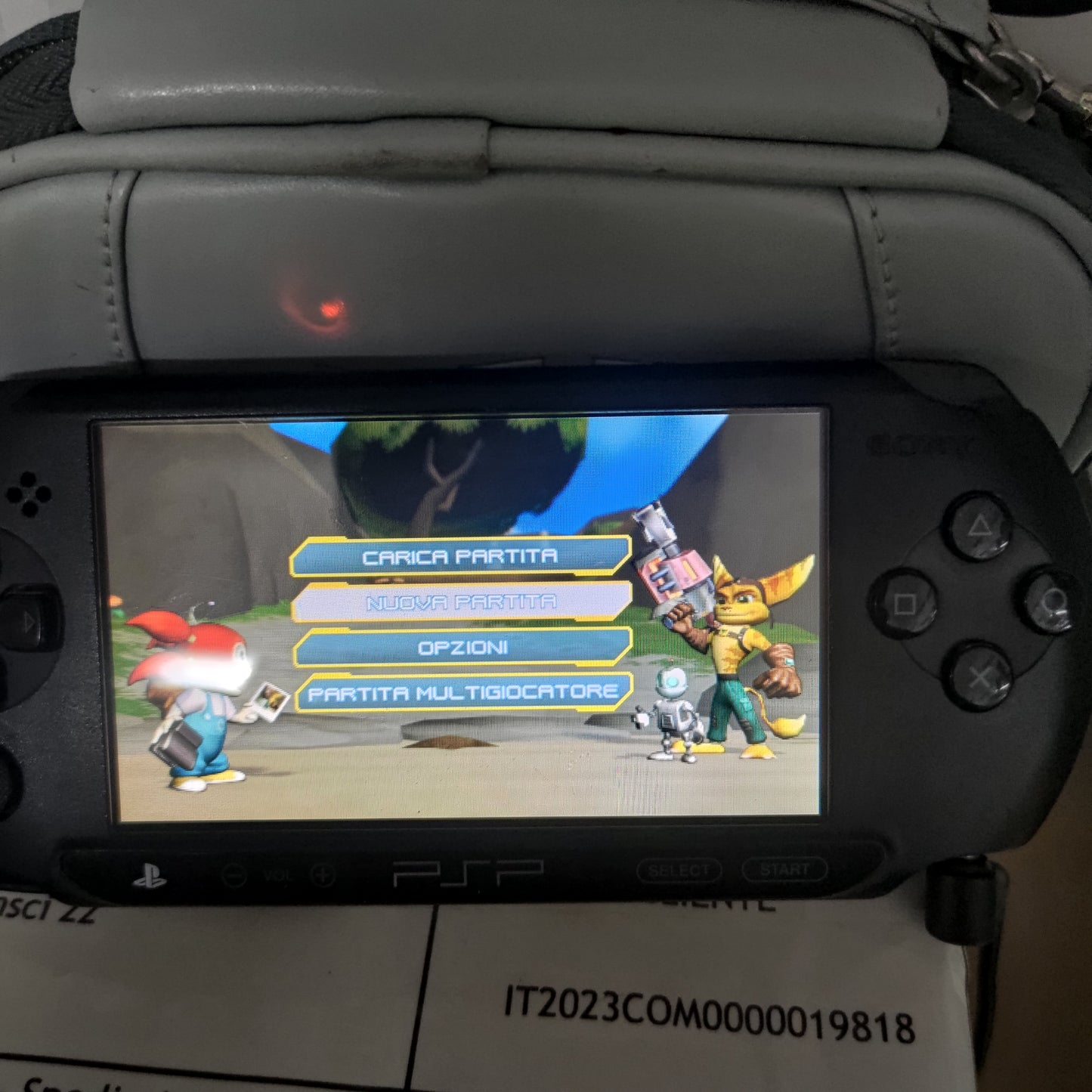 Psp + RatchetAndClank Console