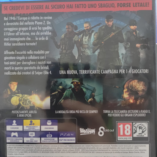 Zombie Army 4 Ps4