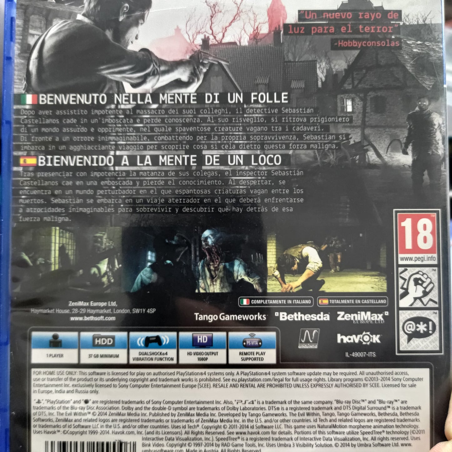 The evil within Ps4