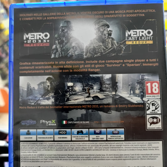 Metro Redux Ps4