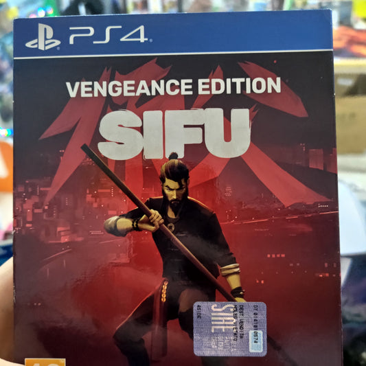 Sifu Vengeange edition Ps4