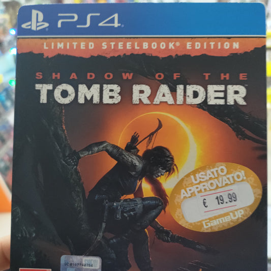 Shadow tomb raider steelbook Ps4