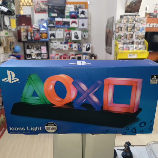 icons light playstation multicolore Lampada