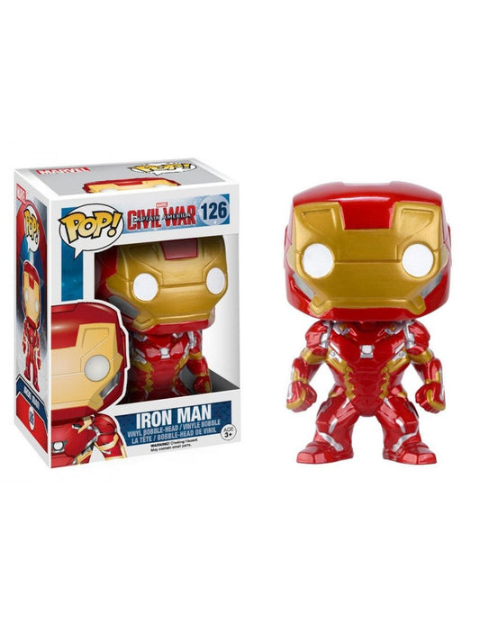 126 Iron Man Civil War 9Cm  Pop