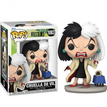 Disney: Villains - 1083 Cruella de Vil 9Cm Pop