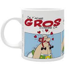 ASTERIX - Tazza 320 ml: "JE T'AIME GROS COMME ÇA"