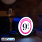 HARRY POTTER - Lampada: "Platform 9 3/4"